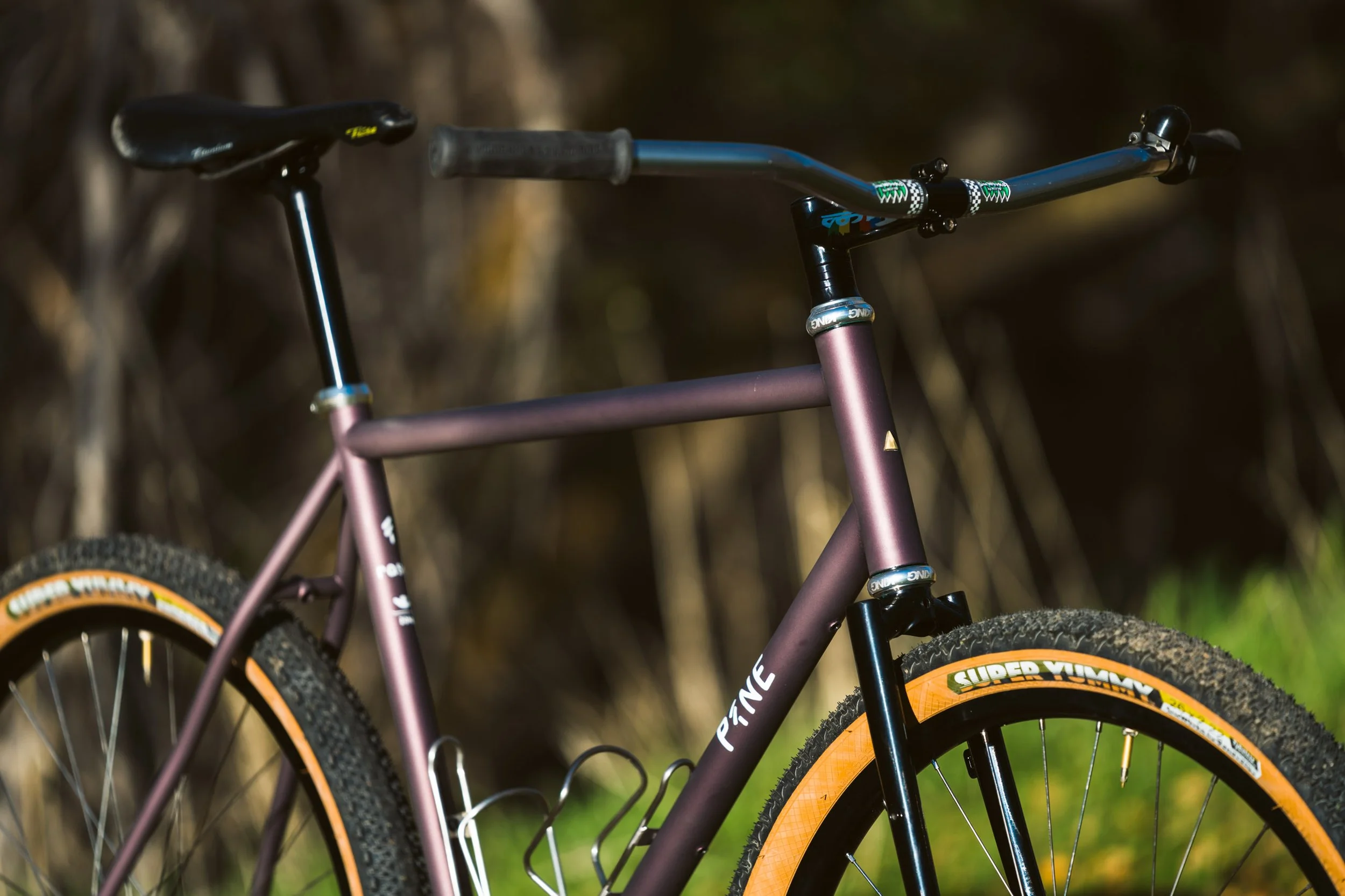 ブランデー ssx2673 RASA Frame + Steel Disc/Rim Fork — PINE